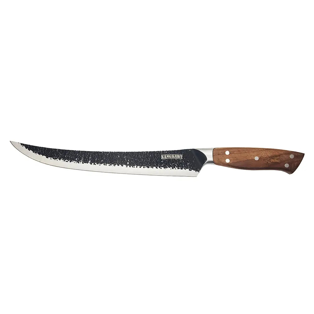 Cuchillo 10" Carnicero Curvo Martillado