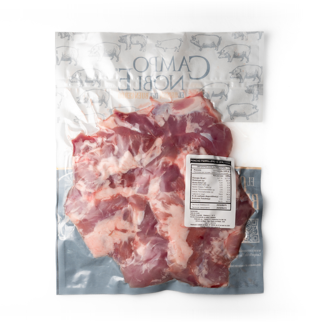 Caja Poncho Parrillero 5 kg
