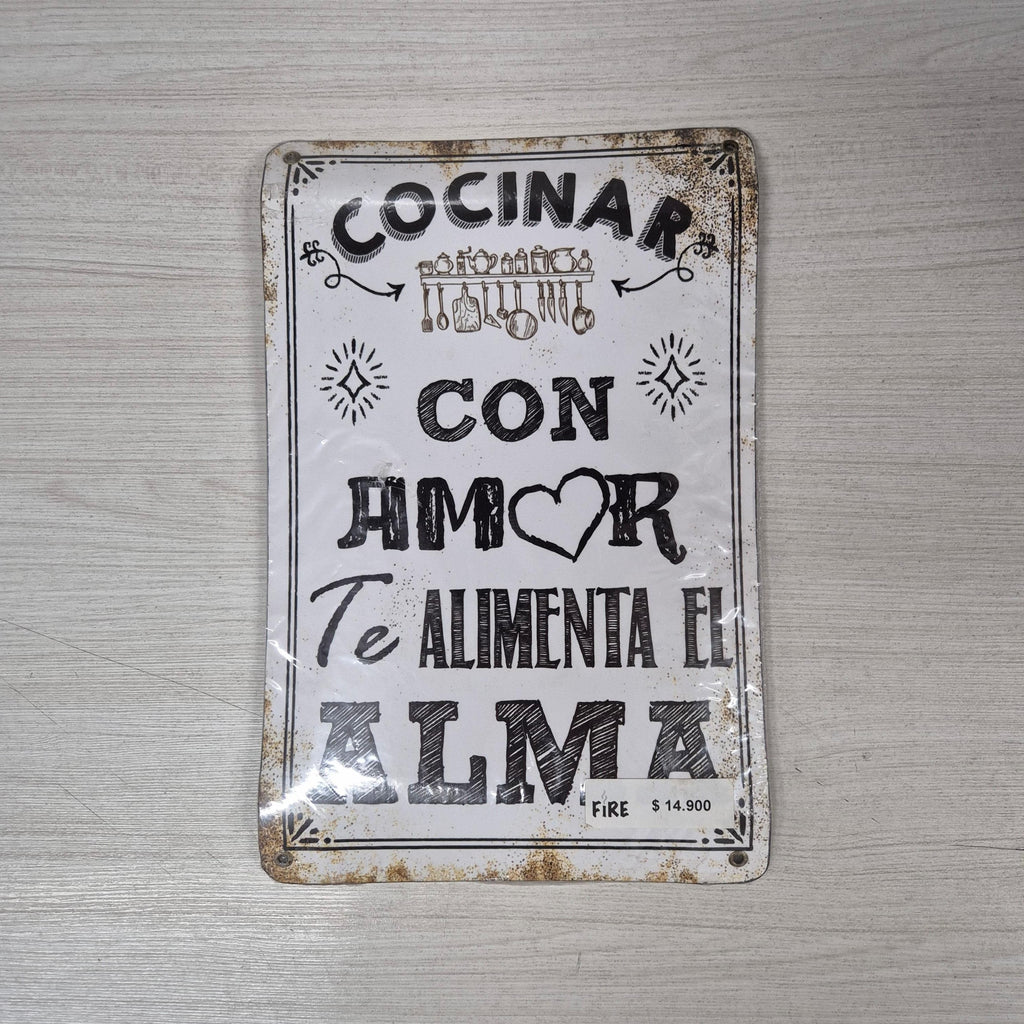 Cartel cocina
