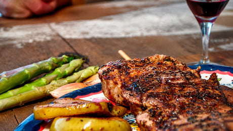 Anticucho de arrachera al chimichurri