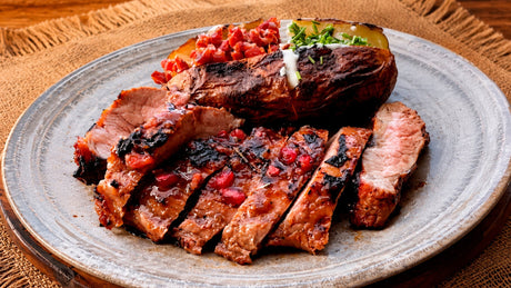 Arrachera de cerdo maulino