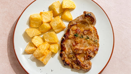 Chuletas de cerdo al limón