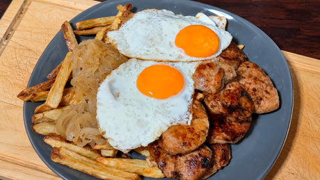 Filete de cerdo a lo pobre