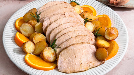 Lomo de cerdo a la naranja
