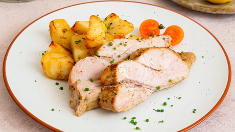 Pulpa de cerdo al horno con papas