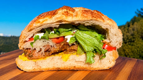 Sándwich de chuleta vetada