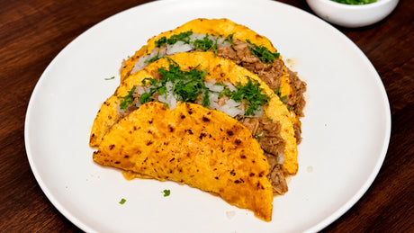 Tacos de birria de cerdo