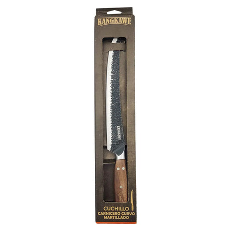 Cuchillo 10" Carnicero Curvo Martillado