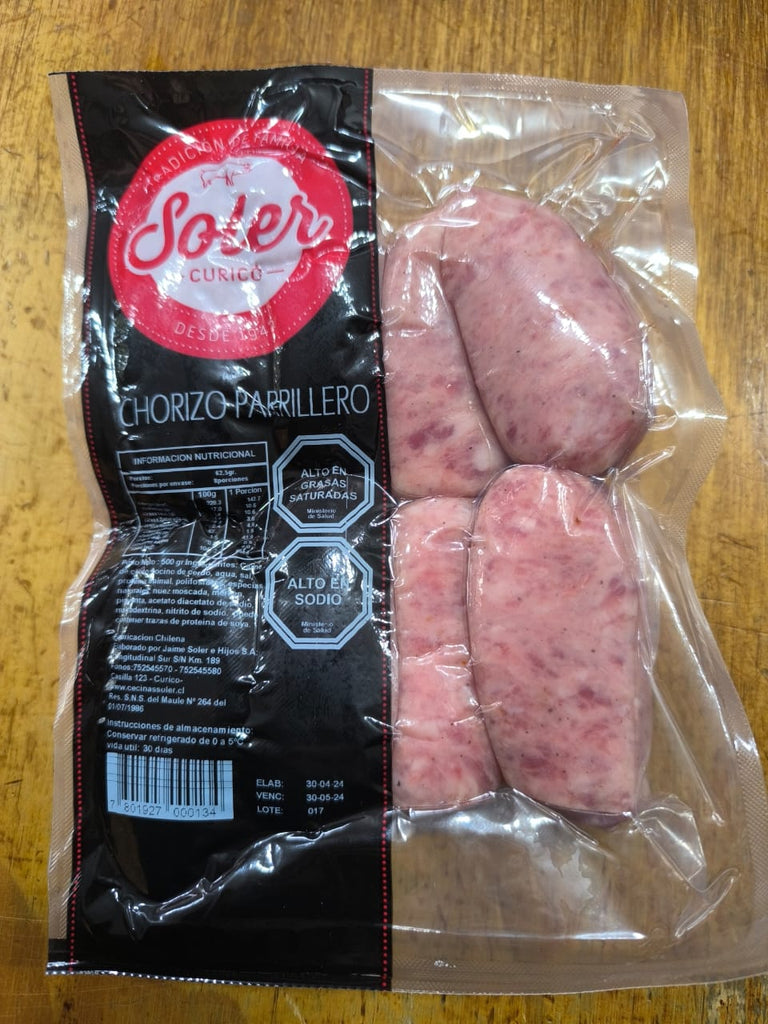 Chorizo Parrillero Soler