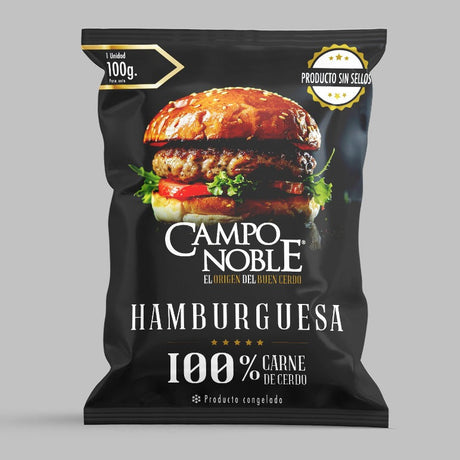 Caja Hamburguesa 40 unidades