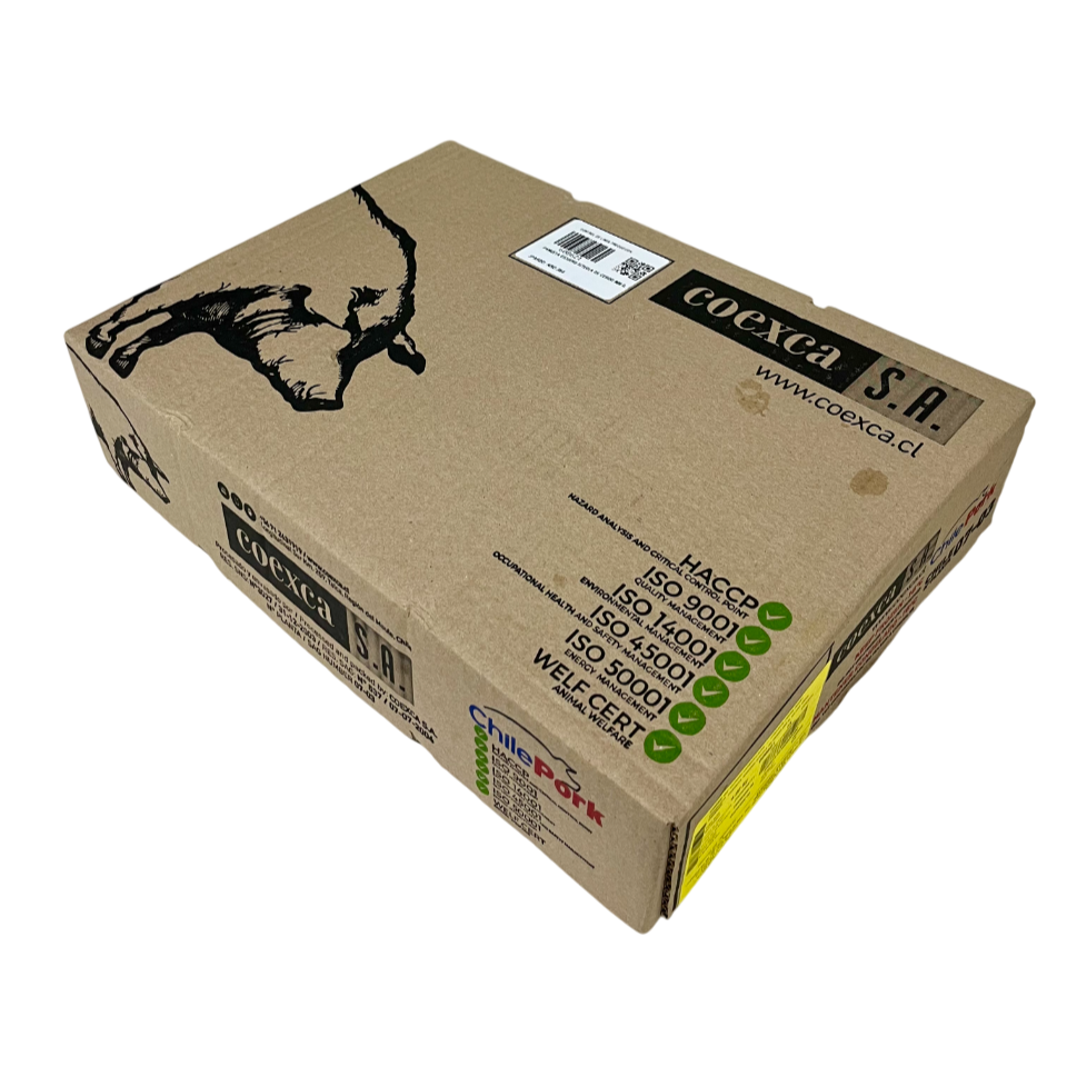 Caja Panceta Con Cuero