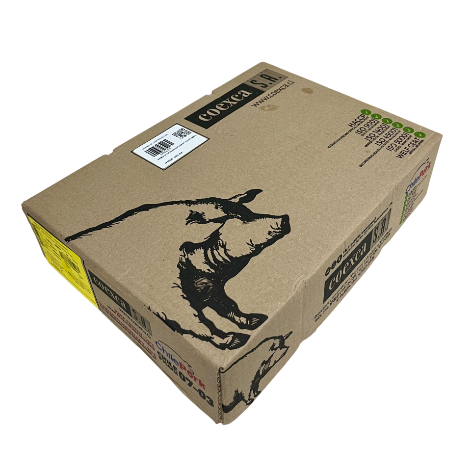 Caja Panceta Con Cuero