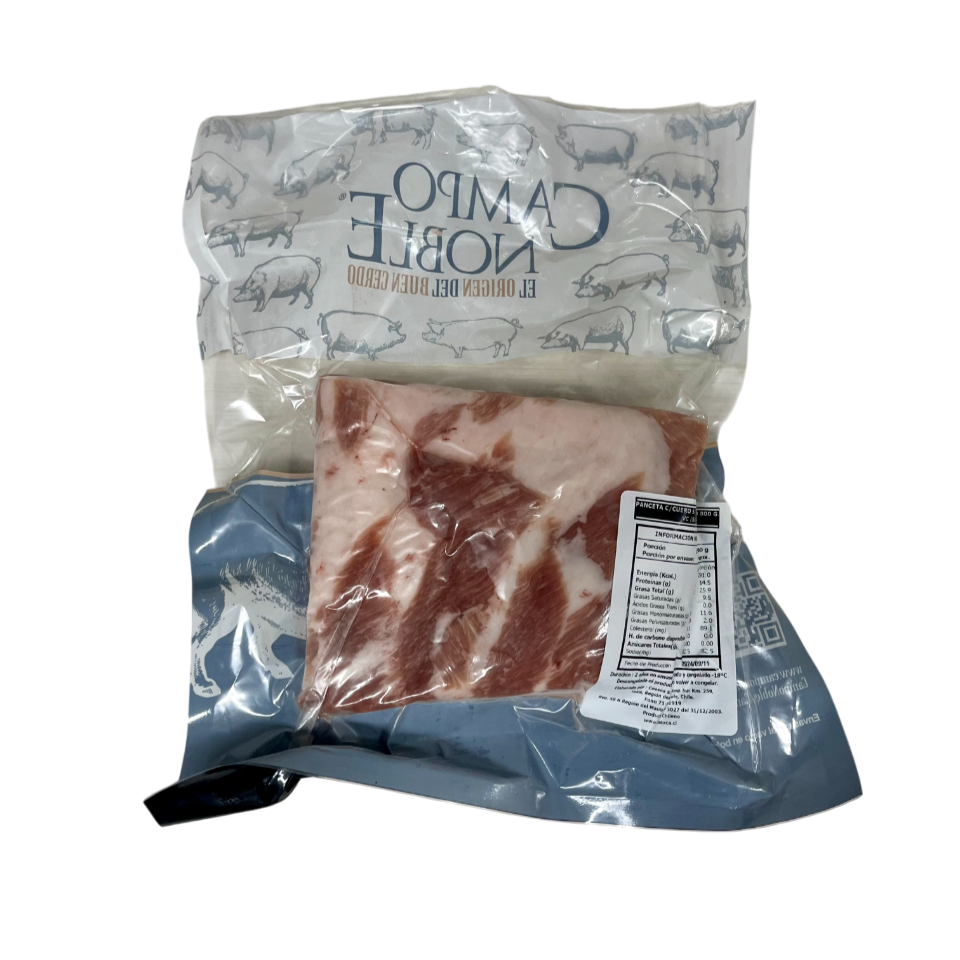 Caja Panceta Con Cuero